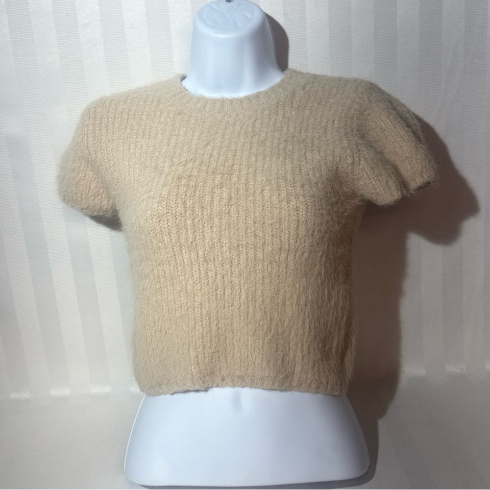Cozy Beige Knit Sweater